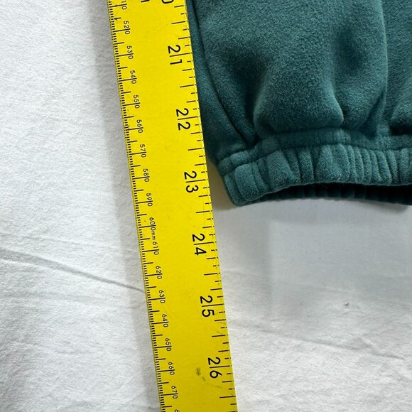 Zyia Active Hooded Sweatshirt and Relaxation Sweats Set Color Pine Kangaroo Pock - Picture 15 of 15